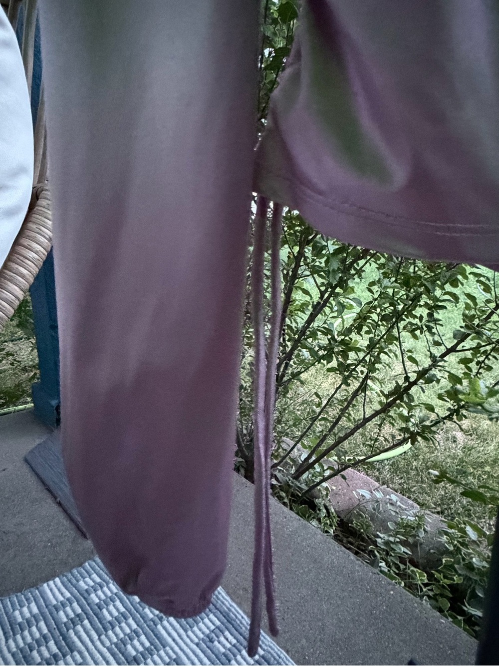Corset Emma Mauve/ Purple Satin Puff-Sleeve Blouse by Madden NYC Size XS - Picture 8 of 15